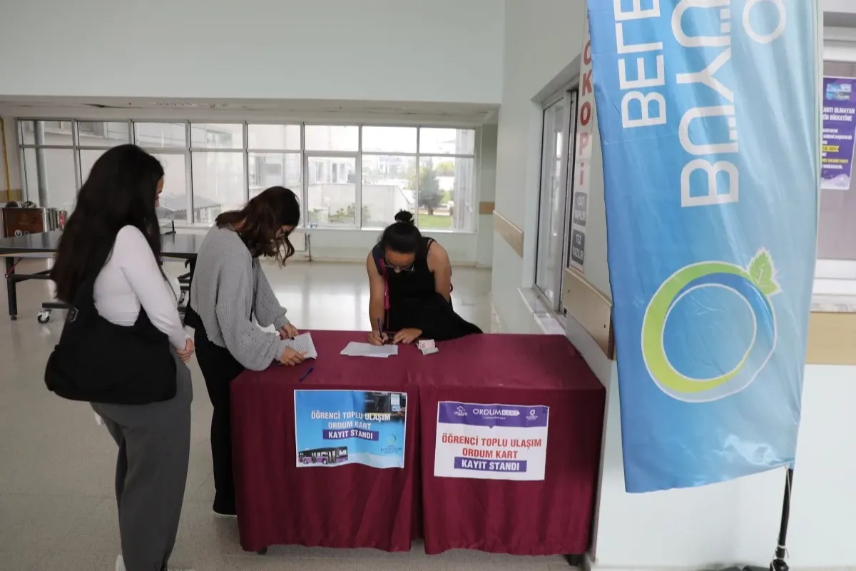 Ordu Büyükşehir’den üniversite öğrencilerine ulaşım desteği
