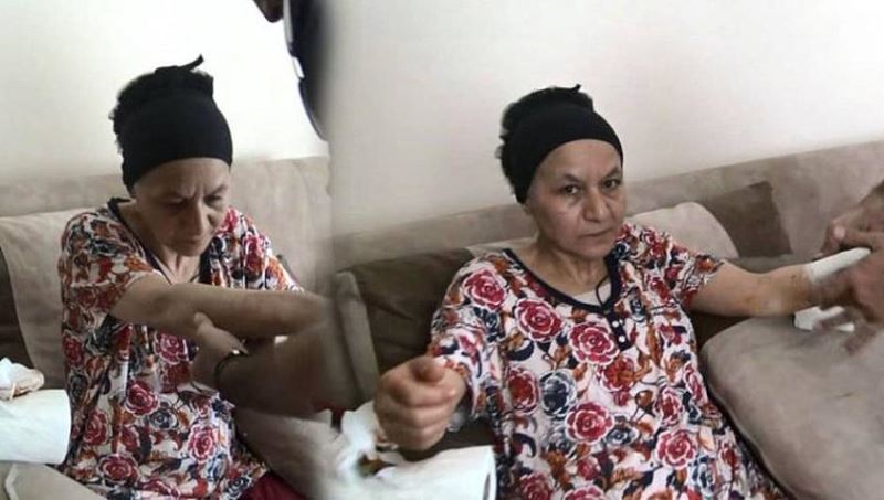 evlat dehşeti! Uyuşturucu için para vermeyen annesini dövdü