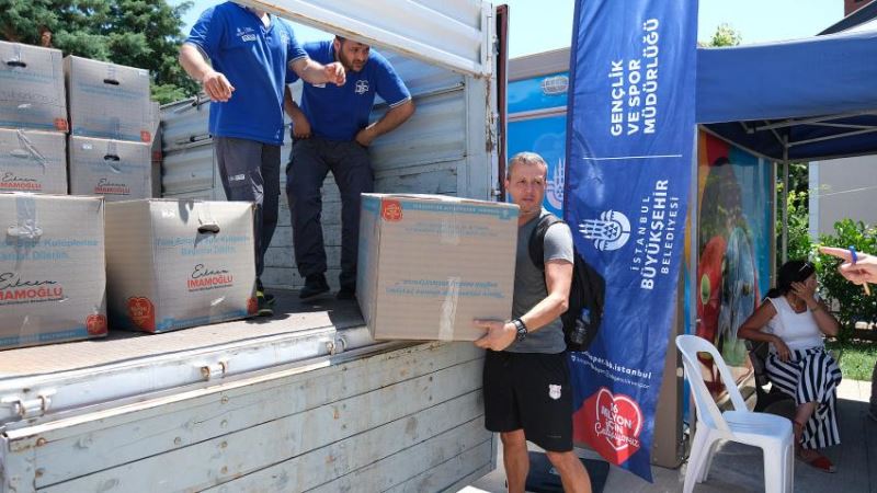   İBB’den Büyükçekmece’deki amatör spor kulüplerine destek