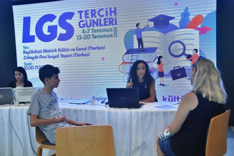 LGS TERCİH DÖNEMİNDE ÖĞRENCİLERE DESTEK